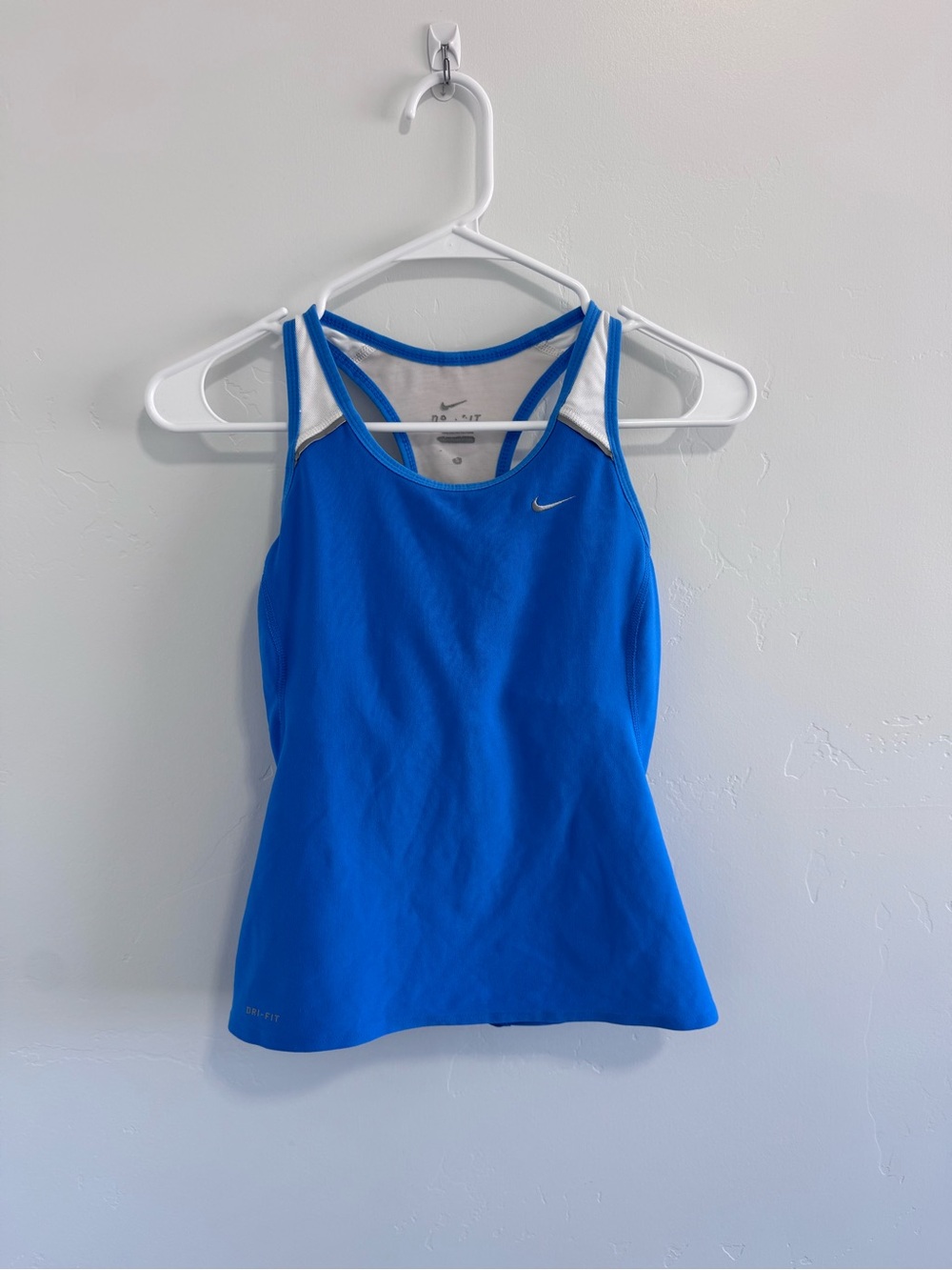Vintage Nike Royal Blue Tank with White Trim